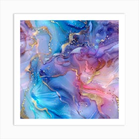 Opulent Swirl (2) Art Print