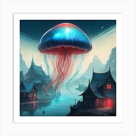 Jellyfish Art Print