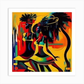 Dancers Art Print