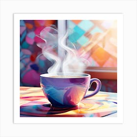 Cup Of Coffee art print Art Print