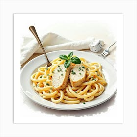 Chicken Parmigiana 1 Art Print