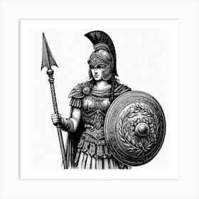 Athena 3 Art Print