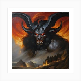 Demon 2 Art Print