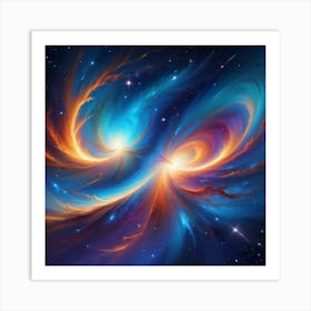 Nebula 7 Art Print