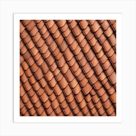 Tile Roof Art Print