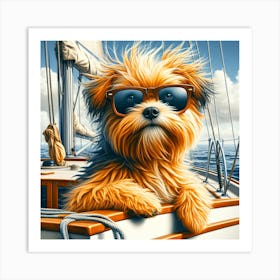 Fantasy Dog Art Print