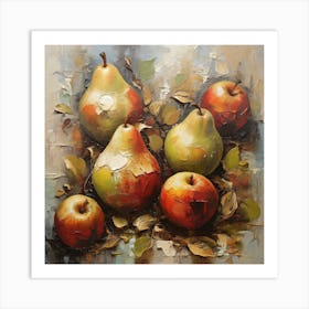 Apples and Pears Art Print