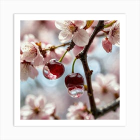 Cherry Blossoms 10 Art Print