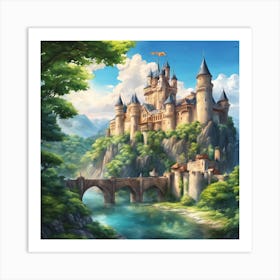 Fairytale Castle 8 Art Print