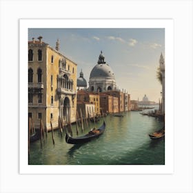 The Grand Canal Of Venice 1 Art Print