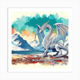 Draconian Dreams Art Print