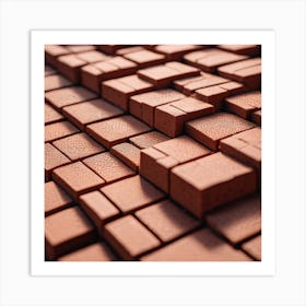 Red Bricks Art Print