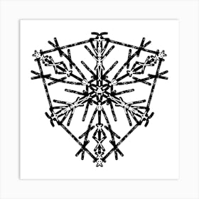 Snowflake 2 Art Print