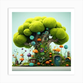 Fairy Forest Art Print