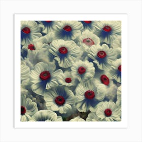 Anemone Flowers Art Print