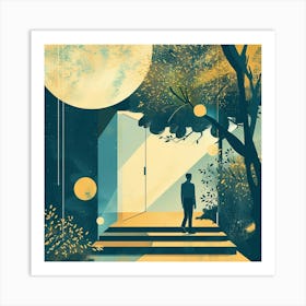 Doorway To The Future Art Print