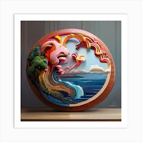 'The Wave' Art Print