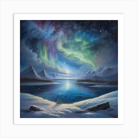 Aurora Borealis Art Print