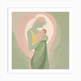 Motherhood Art Print (7) Art Print