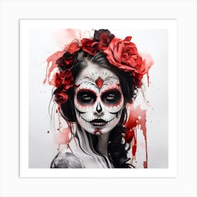 Day Of The Dead 4 Art Print