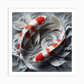 Koi Fish 1 Art Print