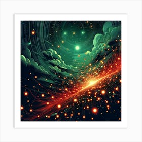 Radiant Sparks 26 1 Art Print