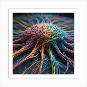 Neuron Canvas Print Art Print