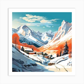 Winter Landscape 1 Art Print