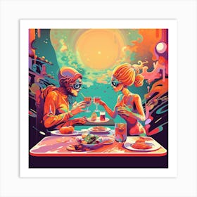 Psychedelic Art Art Print