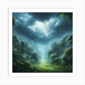 Dark Forest 5 Art Print