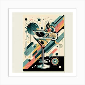 Martini Print Art Print