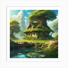 Fairy House Art Print