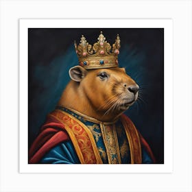 King Of The Rodents Art Print