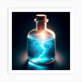 Lightning In A Bottle Art Print