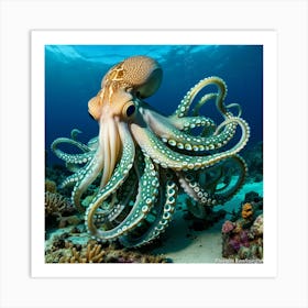 Octopus 7 Art Print