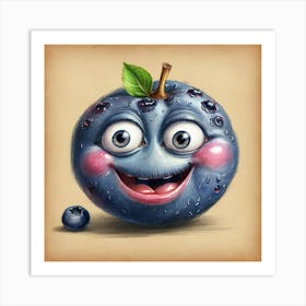 Blueberry 4 Art Print