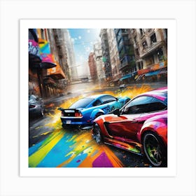 Need For Speed 53 Art Print