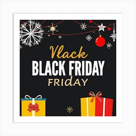 Black Friday Sell Post Templates Design (25) Art Print