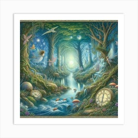 Fairy Forest 18 Art Print