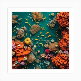 Coral Reef36 Art Print