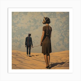 Desert Strung 3 Fy S Art Print