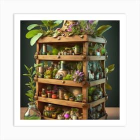 Miniature Garden Art Print