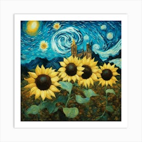 Sunflowers 3 Art Print