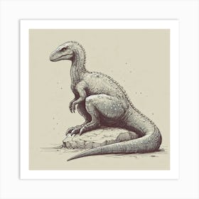 The Great Dinosaur Art Print