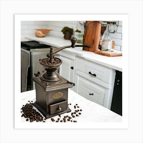 Italian Espresso Coffee Grinder Art Print