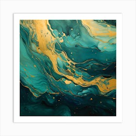 Abstract Painting 240 Art Print