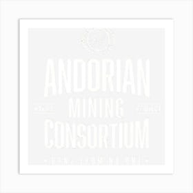 Andorian Mining Consortium Art Print