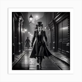 Jack the ripper Art Print