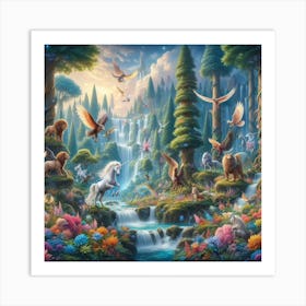 Fairytale Forest 2 Art Print