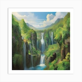 Waterfall Art Print